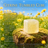 Citrin Abundance Gem Pouch Sæt