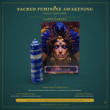 🌙 Σετ Sacred Feminine Awakening Oracle Deck & 13 Crystal Altar Set