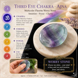 Don't Worry Stones Chakra-Set + Samtbeutel