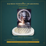 🌙 Σετ Sacred Feminine Awakening Oracle Deck & 13 Crystal Altar Set