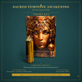 🌙 Σετ Sacred Feminine Awakening Oracle Deck & 13 Crystal Altar Set