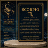 ♏ Scorpio - October 23rd - November 21st - Zodiac Astrology Crystal Bracelets Set