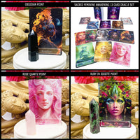 A Goddess Altar Set- HEIDI will want to write up - 13-Piece Sacred Goddess Set