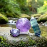 Rainbow Fluorite Harmony & Inner Clarity Set
