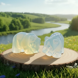 Crystal Animal Spirit Totems: Opalite Polar Bear