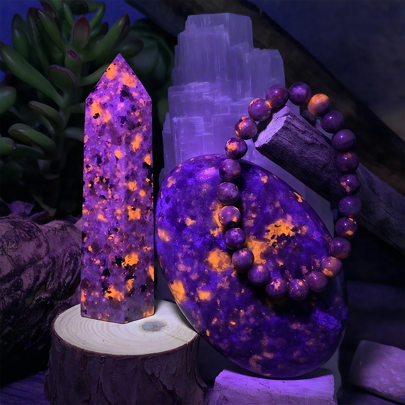 3-delige Trinity kristallen set