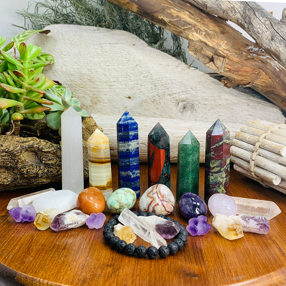 25-Piece Crystal Super Bundle Set