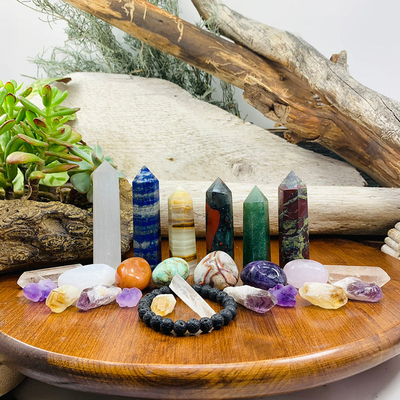 80% OFF 25-Piece Crystal Collectors Bundle Kit ONE DAY ONLY SALE