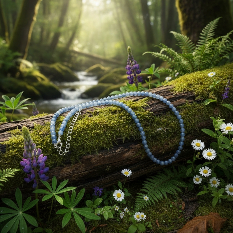 Blue Aventurine - 5th Chakra Stone Necklace