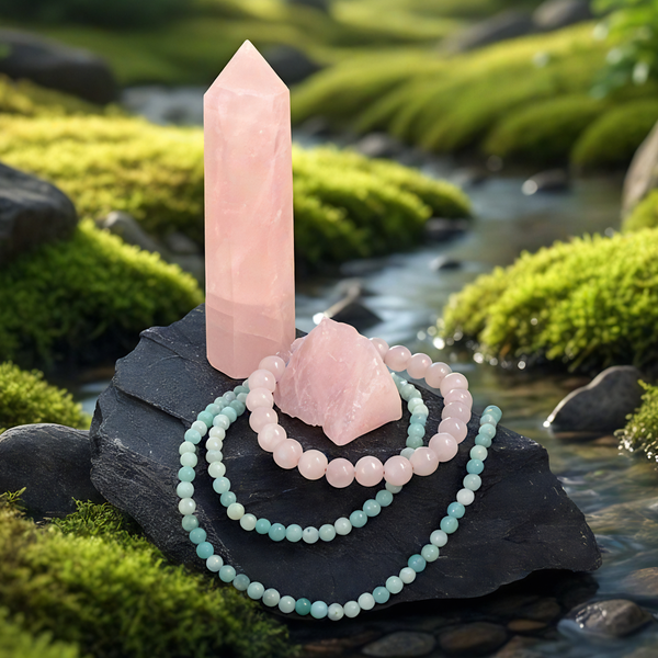 3-delige Trinity kristallen set