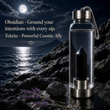 Κολιέ μενταγιόν Z ARRON DESIGN Serenity Moonstone από χάλκινο σύρμα