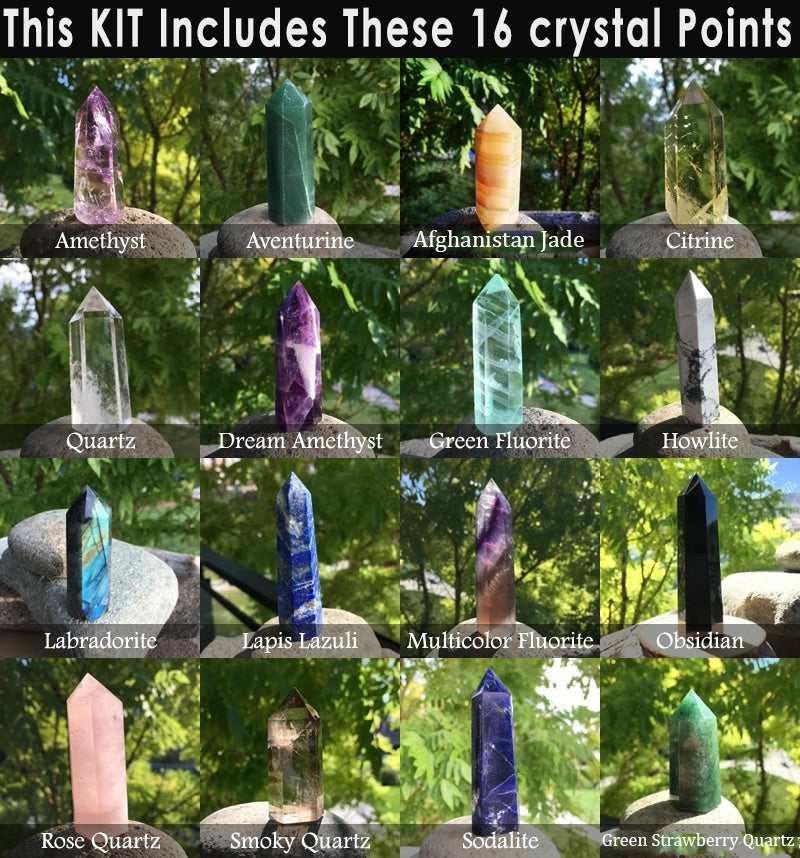 45-Piece Crystal Super Bundle Set