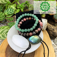 Heart Chakra Mala Bracelet Set🌈