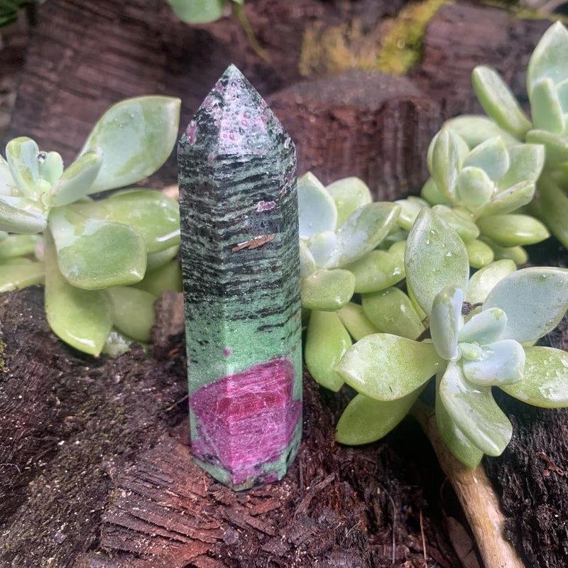 Copy of Ruby in Zoisite Wand - wand