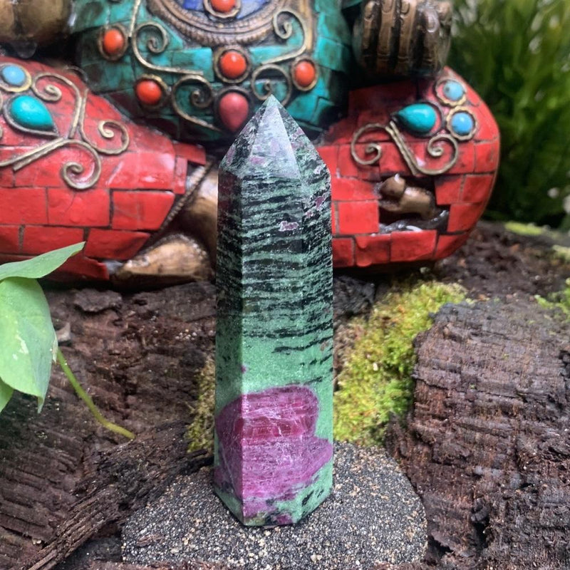 Copy of Ruby in Zoisite Wand - wand