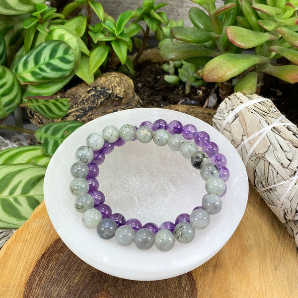 Kroonchakra Mala-armbandenset🌈