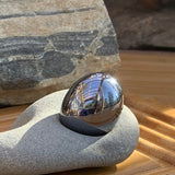 Ellipse roulée en hématite