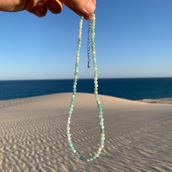 Caribbean Jasper - 6th Chakra Stone Necklace