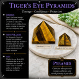 Tigerauge-Pyramide – mittelgroß