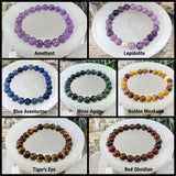 Ensemble de 7 bracelets de perles Mala Chakra (un bracelet pour chaque chakra)