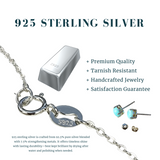 Z ARRON DESIGN Serenity Moonstone koperdraad hanger ketting