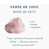 Rose Quartz Sacred Geometry Faceted Crystal