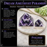Dream Ametist Pyramid - Medium