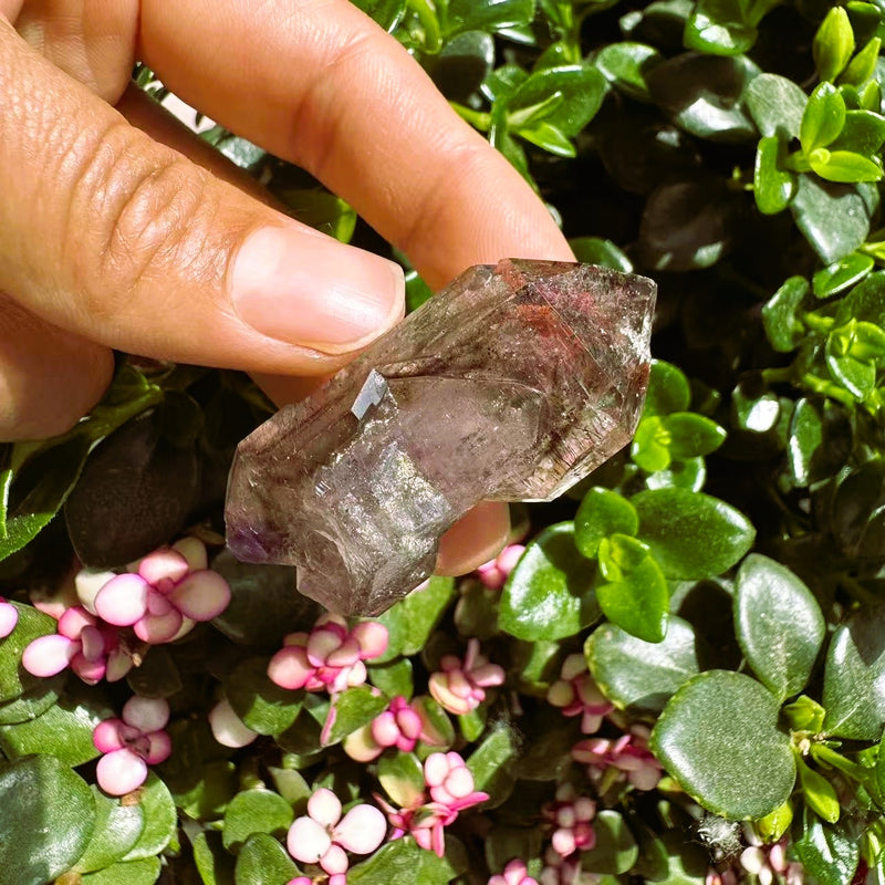 Stor (1,19 lbs.) Purple Flash Labradorite Freeform (vare #0077)