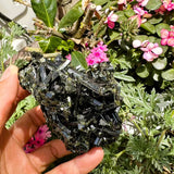 Stor (1,19 lbs.) Purple Flash Labradorite Freeform (vare #0077)