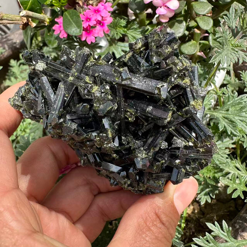Stor (1,19 lbs.) Purple Flash Labradorite Freeform (vare #0077)