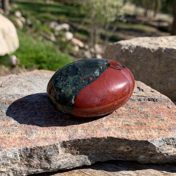 Piedra de palma de piedra de sangre africana