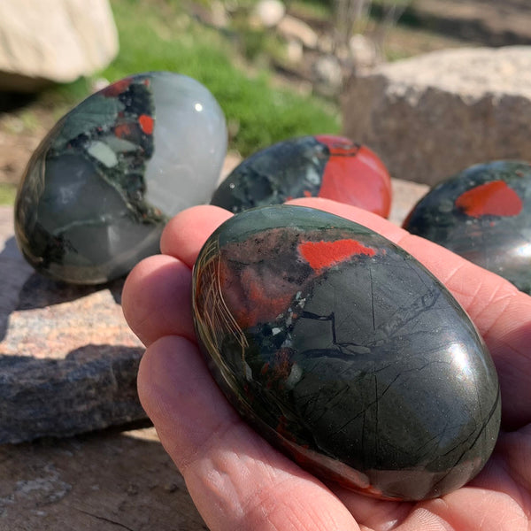 Piedra de palma de piedra de sangre africana