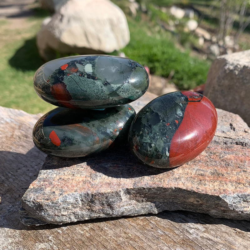 Piedra de palma de piedra de sangre africana