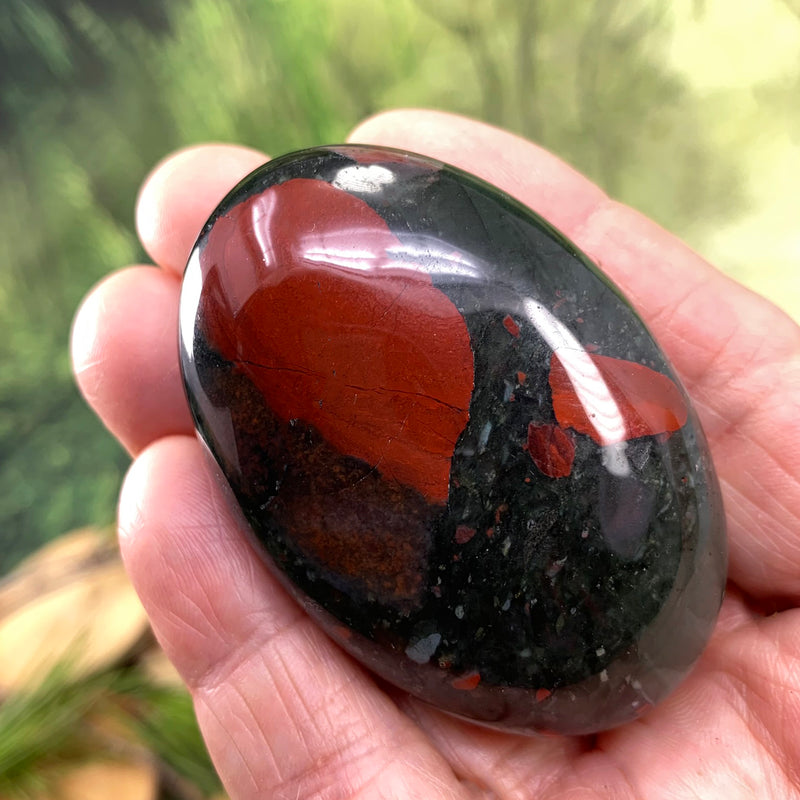 Piedra de palma de piedra de sangre africana