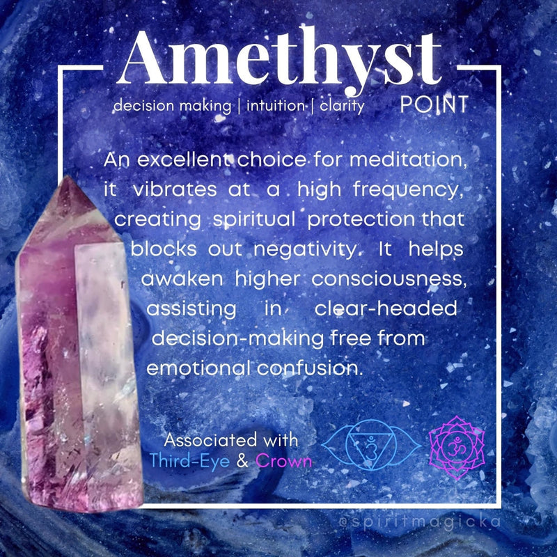 Amethyst Point - wand