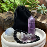 Conjunto de pulsera Mala y cristal de espiritualidad 🙏