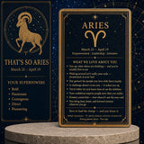♈ Väduren - 21 mars - 19 april - Zodiac Crystal Fusion Set med påse