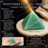 Aventurin Pyramid - Medium