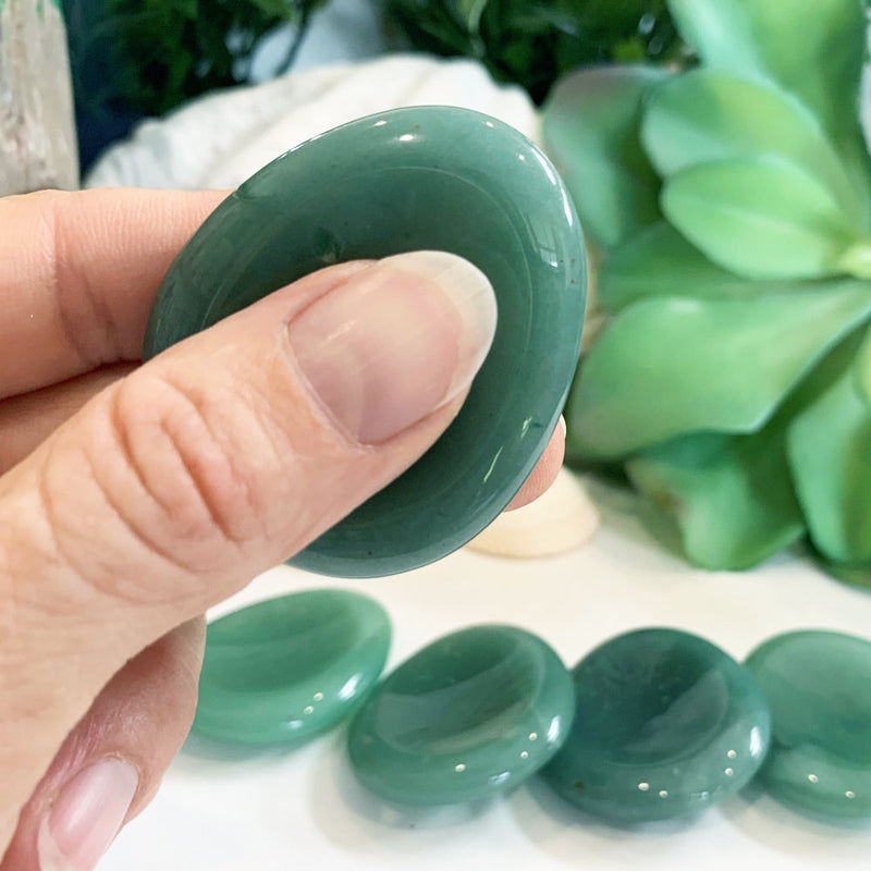 Aventurine Worry Stone - worrystone