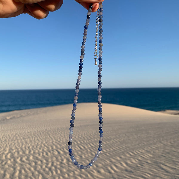 Blue Aventurine - 5th Chakra Stone Necklace