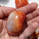 Red Agate Palmstone - palmstone