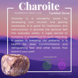 Charoite Tumbled Stone - tumbledstone