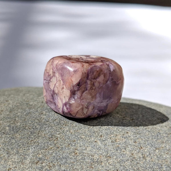 Charoite Tumbled Stone - tumbledstone