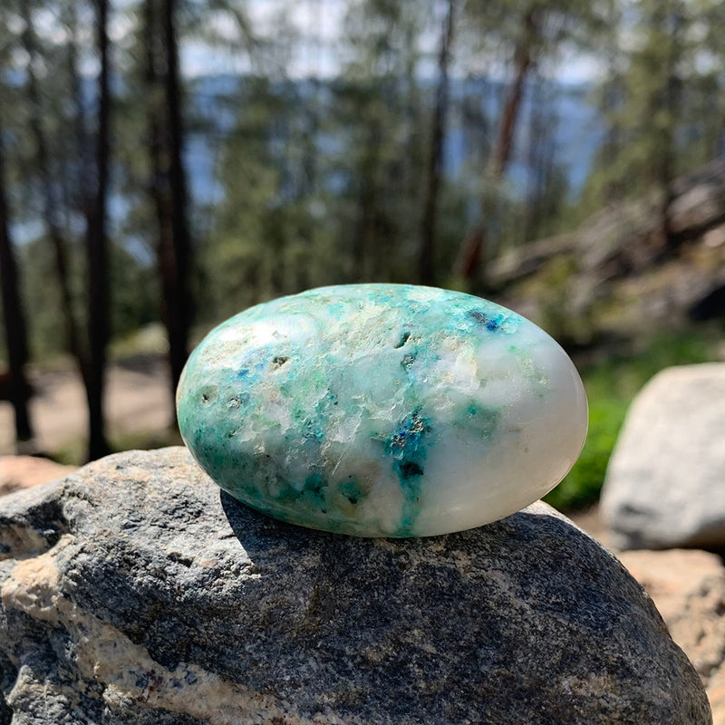 Piedra de palma crisocola