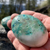 Piedra de palma crisocola
