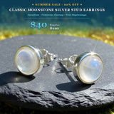 Κολιέ μενταγιόν Z ARRON DESIGN Serenity Moonstone από χάλκινο σύρμα