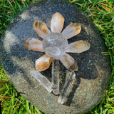 READY Clear Quartz Crystal Mini Flower Power Kit 🌼 - rawstone