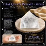 Quarzpyramide - Mittel