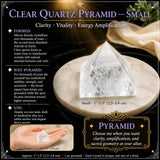 Quarzpyramide - Mittel