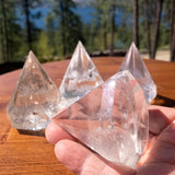 Clear Quartz Diamond Cut Crystal